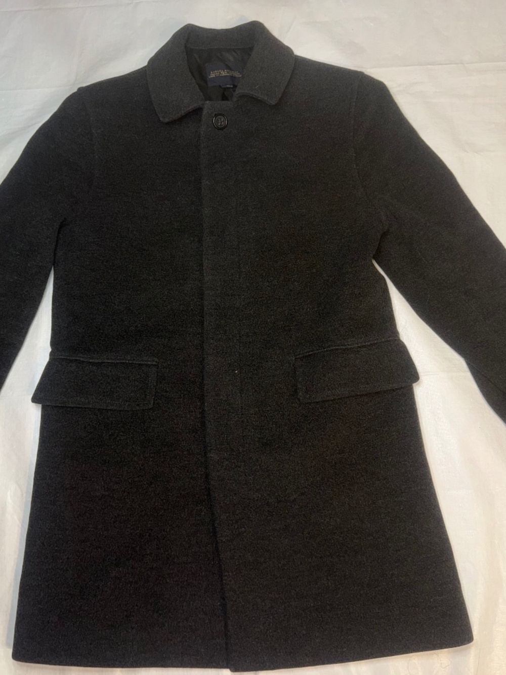 Men's Banana Republic Italian Wool Cashmere Coat, size Medium